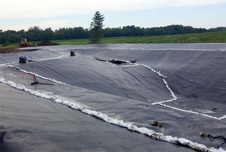 HDPE Double-Sided Textured Geomembrane