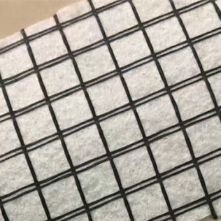 Fiberglass Geogrid Composited Geotextile