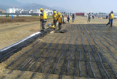 Uniaxial Stretched HDPE Geogrid