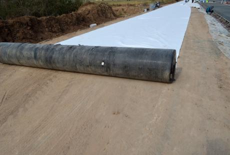 Staple Fiber Geotextile Composite Geomembrane