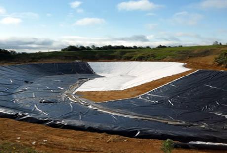 Staple Fiber Geotextile Composite Geomembrane