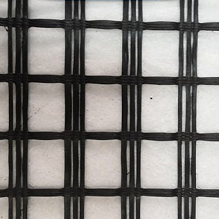 Fiberglass Geogrid Composited Geotextile