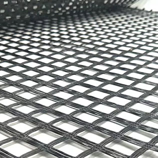 Warp Knitted Polyester Geogrid