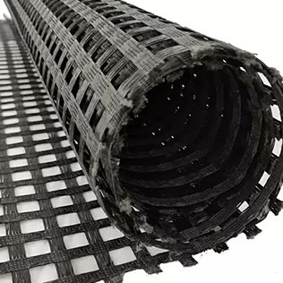 Warp Knitted Polyester Geogrid