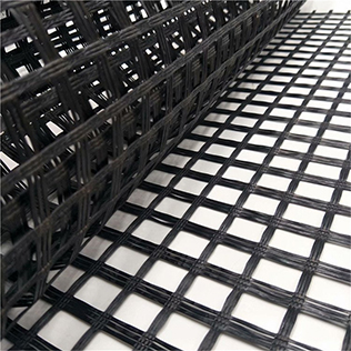 Warp Knitted Polyester grid Composite Geotextile